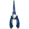 Titanium Dual-Color Eagle Mouth Fish Control Pliers Multifunction Hook Remover Line Cutter Split Ring Opener Lure Pliers