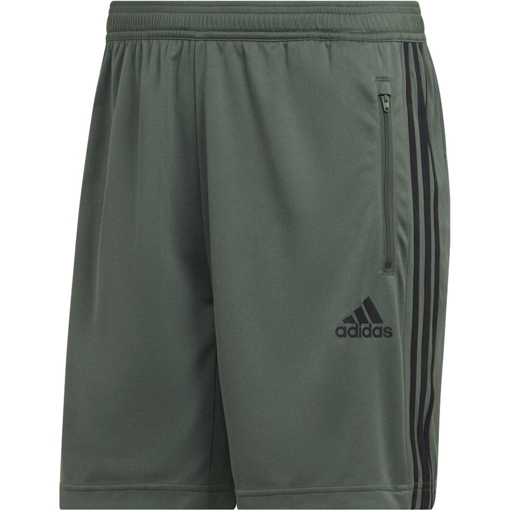 Adidas Primeblue Designed To Move Sport 3-Stripes Shorts Men Bottoms Oxidized-Green HM4809