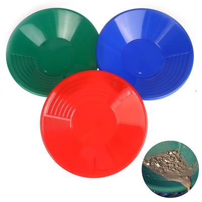 1Pc Goldwaschwerkzeug 380Mm Goldwaschpfanne Abs Goldsiebklassifizierer Waschsiebfach Zubehör