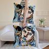 Jonathan Joestar Pillow Case Sofa and Living Room Decorative Cushion Covers Dustproof and Miteproof Invisible Zipper