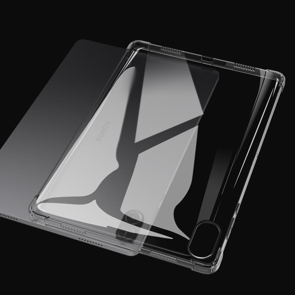 For Honor Pad X8a Case Four Corner Shockproof Clear Tablet TPU Cover