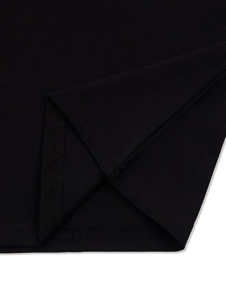 LA MAISON STUDIO Toy Pony Slim Fit Short Sleeve T-Shirt Black Cream (Fcg2Ts768W)