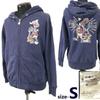 CAPTAIN SANTA Sweat Zip Hoodie Navy Size S Men Japanese Official