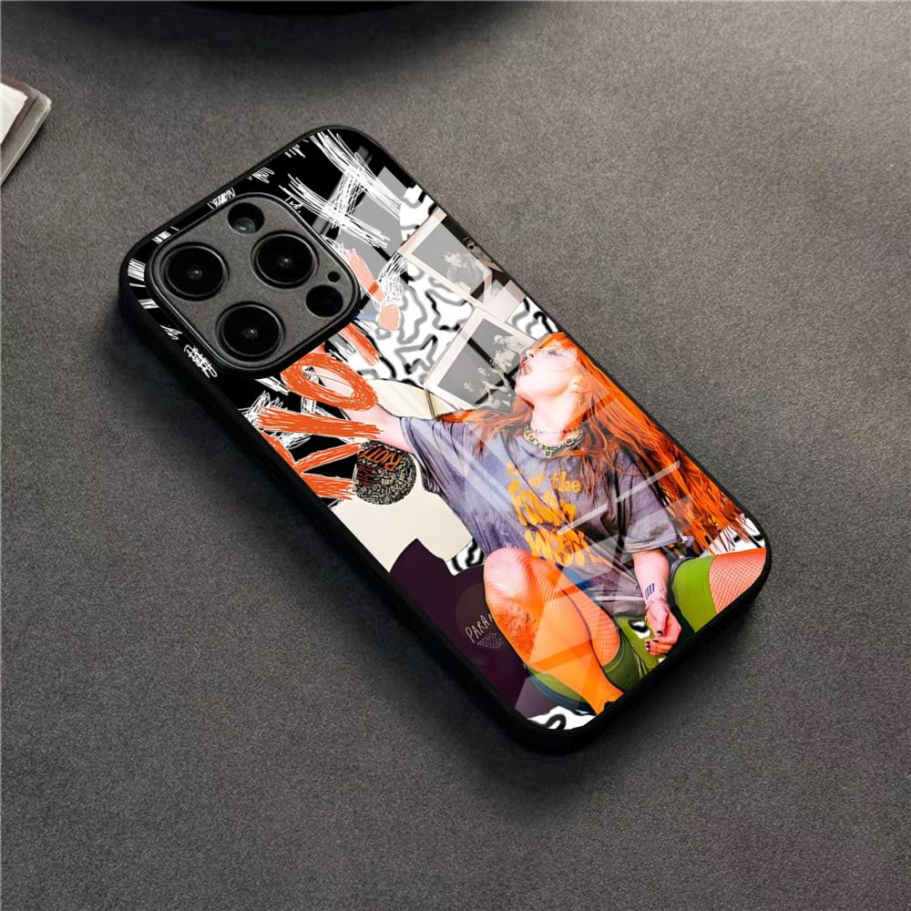 COOL Paramore Phone Case For 17 Pro Max IPhone 16 Pro 14 12 11 13 Mini X XR XS 15 Plus SE Glass Cover