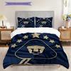 Pumas UNAM Pattern Bedding Quilt Set Quilt Cover Pillowcase Home Decoration Birthday Gift (1 * duvet cover + 2 * pillowcase, without core)