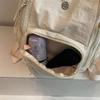 Mochila Ligera de Moda Bolso Diario de Moda Casual Mochila Escolar de Gran Capacidad para Estudiantes Diseño Minimalista para Viajes al Trabajo con Bolsillos Funcionales
