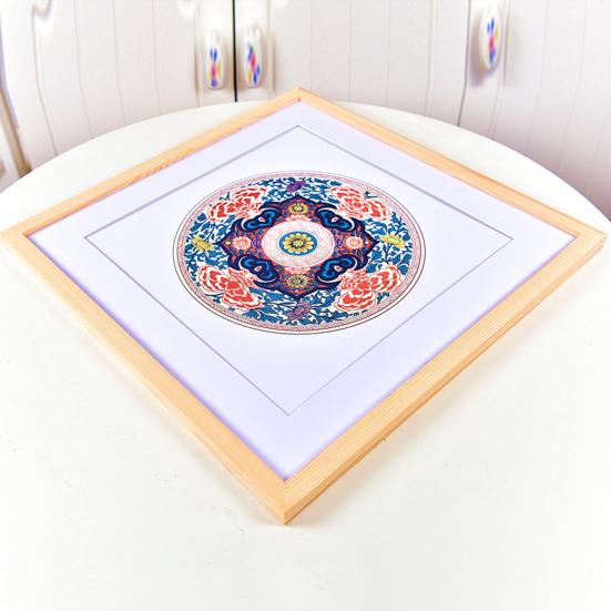 8/10-Inch Wooden Poster Frame High Glass Art Horizontal Vertical Modern Clarity Gallery Living Room