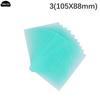 5Pcs 9size Welding Mask Protect Lens Front Inner Cover Lens 5pcs EN166 ANSI CSA AS/NZS For Auto Darkening Welding Helmet