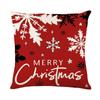Christmas pillow cover digital printing cushion Christmas theme sofa pillow