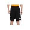 Nike Casual Sport Shorts With Large Logo Print Men Bottoms Black DX6310-010