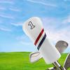Golf Club Head Cover Accessories Durable Easy on Off Cover, with Number Tags,