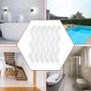 New 24pcs/Package Transparent Anti-Slip Stickers For Bathroom Floor And Shower - Bathtub Floor Safety Anti-Slip Strips