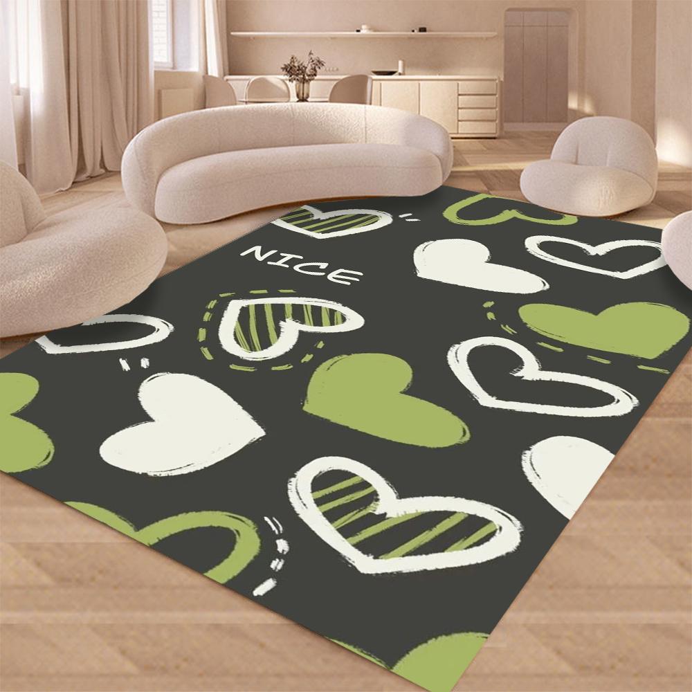 D-Dragon P-Peaceminusone LOGO Door Mat Non-Slip Laundry Room Mat Laundry Decor Balcony Child Living Room Welcome Doormat