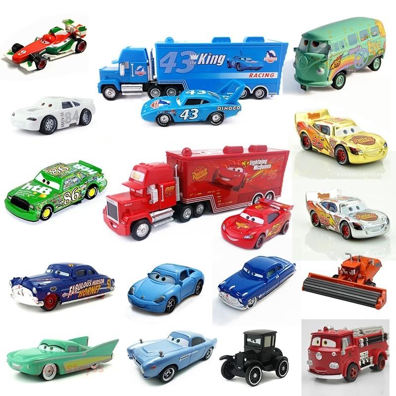 Disney Pixar Car No.95 Mack Racer's Truck Mcqueen 155 Model Kid Toys High-quality Craftsmanship