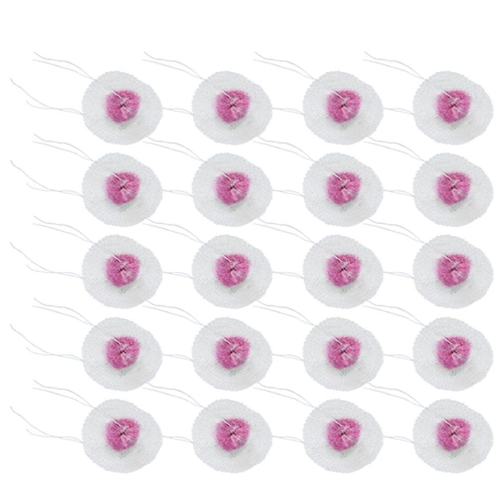 20Pcs Kerosene Lamp Mantles Gas Camping Light Mesh Cloth Lampshade Dual Head