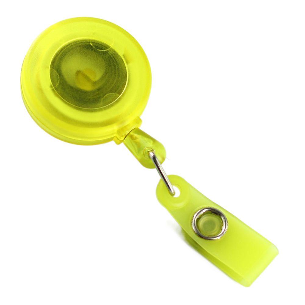 Belt Clip Retractable Badge Reel Anti-Lost Easy-to-pull Buckle ID Card Holder  Name Tag