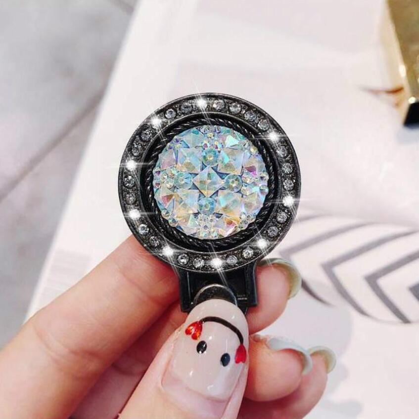 Mobile Phone Holder Mount Metal Phone Holder Glisten 360 Finger Ring Bracket Gemstone Stand