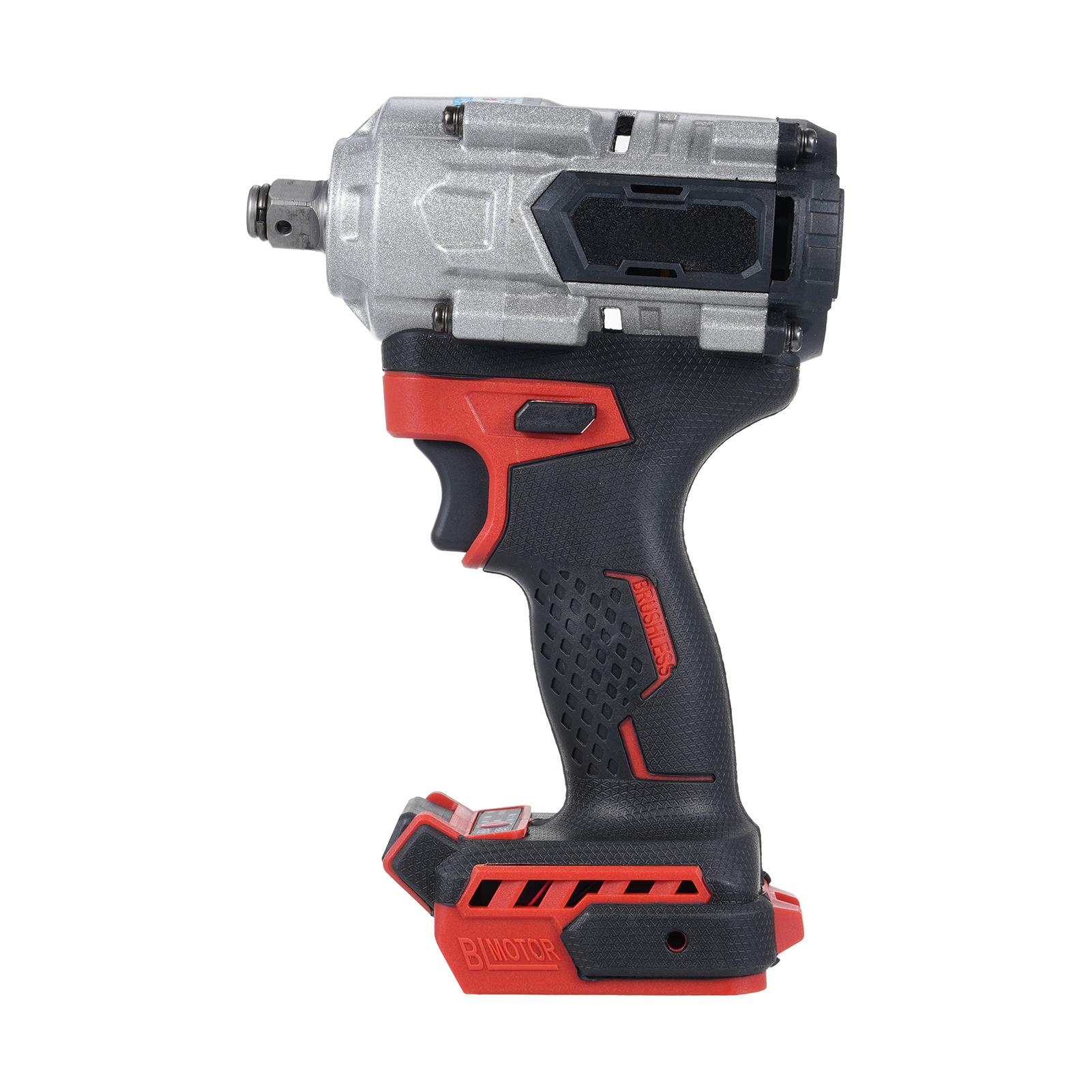 

2 in 1 Cordless Impact Wrench Hammer 750Ft lbs (1000N.m) 21V 3000RPM Brushless Electric Impact Wrench with 2 Sockets