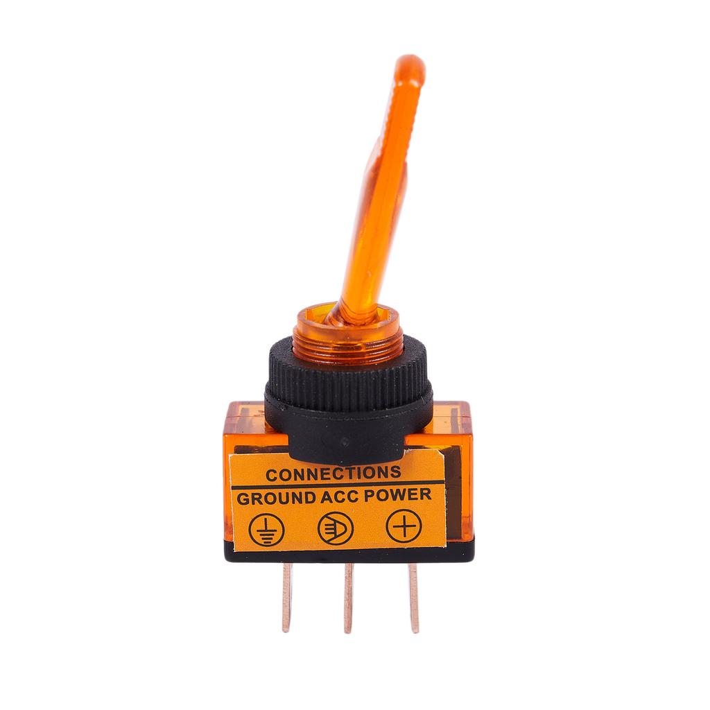 LED Illuminated Toggle Flick Switch Lighted On//Off Car Dash Dashboard 12V 20A