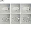 Transparent Glass Dinner Plate Restaurant Creative Flat Plate Dessert Plate Snack Plates Pasta Salad Plates Special Tableware