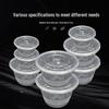Zhiroo 450ml Round Disposable Meal Box