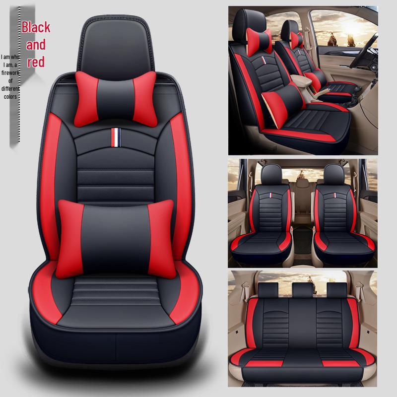 Four-Season Full-Coverage Seat Cushion for Seven-Seat Vehicles: Compatible with Wuling Hongguang S, Baojun 730, Weiwang M50f