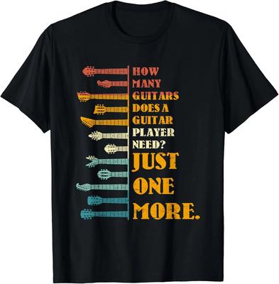 How Many Guitars Does A Player Need? Just One More Bands Top Gift Unisex T-Shirt