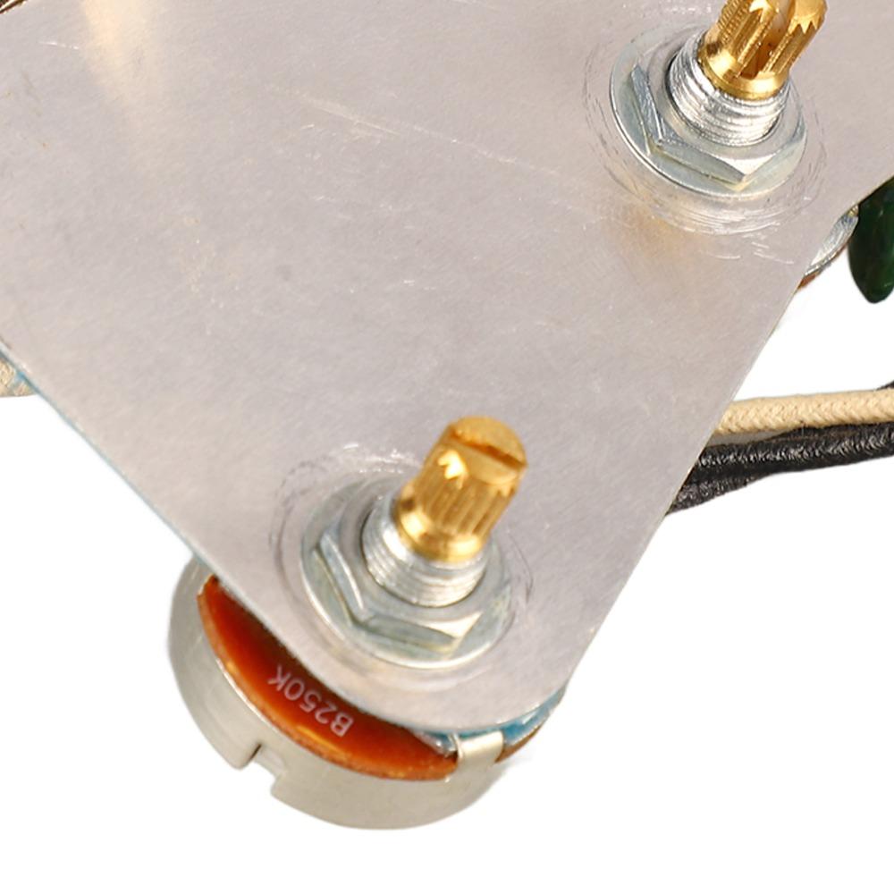 Verbesserter Ton Vorverkabeltes Schlagbrett Metall Elektrische Gitarrenteile Gitarrenzubehör Gitarrenliebhaber