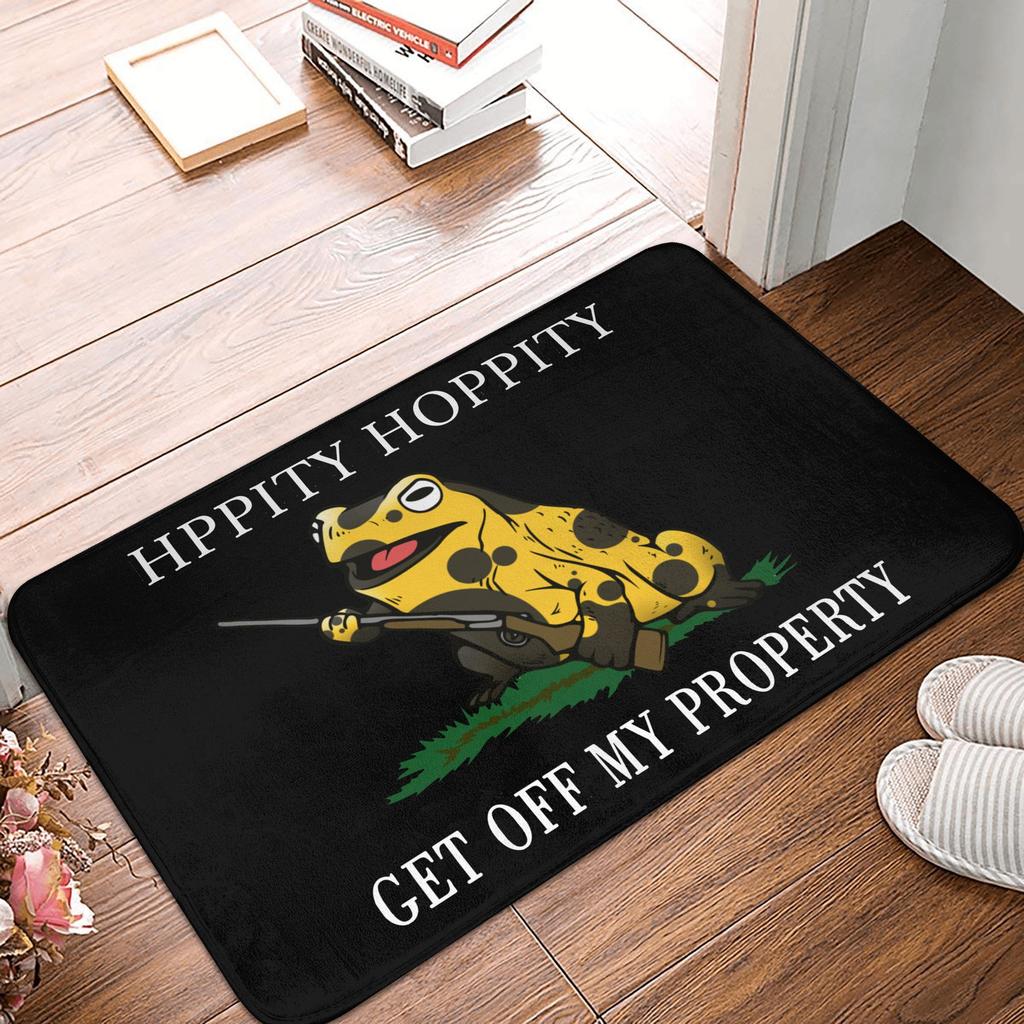 Happy Frog Doormat Mat Anti-Slip  Kitchen Bath Living Room Rug Carpet 40*60cm