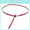 Leather Womens Belt Casual Slim Waistband For Dress And Office Style