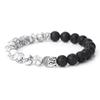 Heren Yoga Boeddha Spacer Kralen Armband - 8mm Ronde Kralen - Nieuwe Collectie