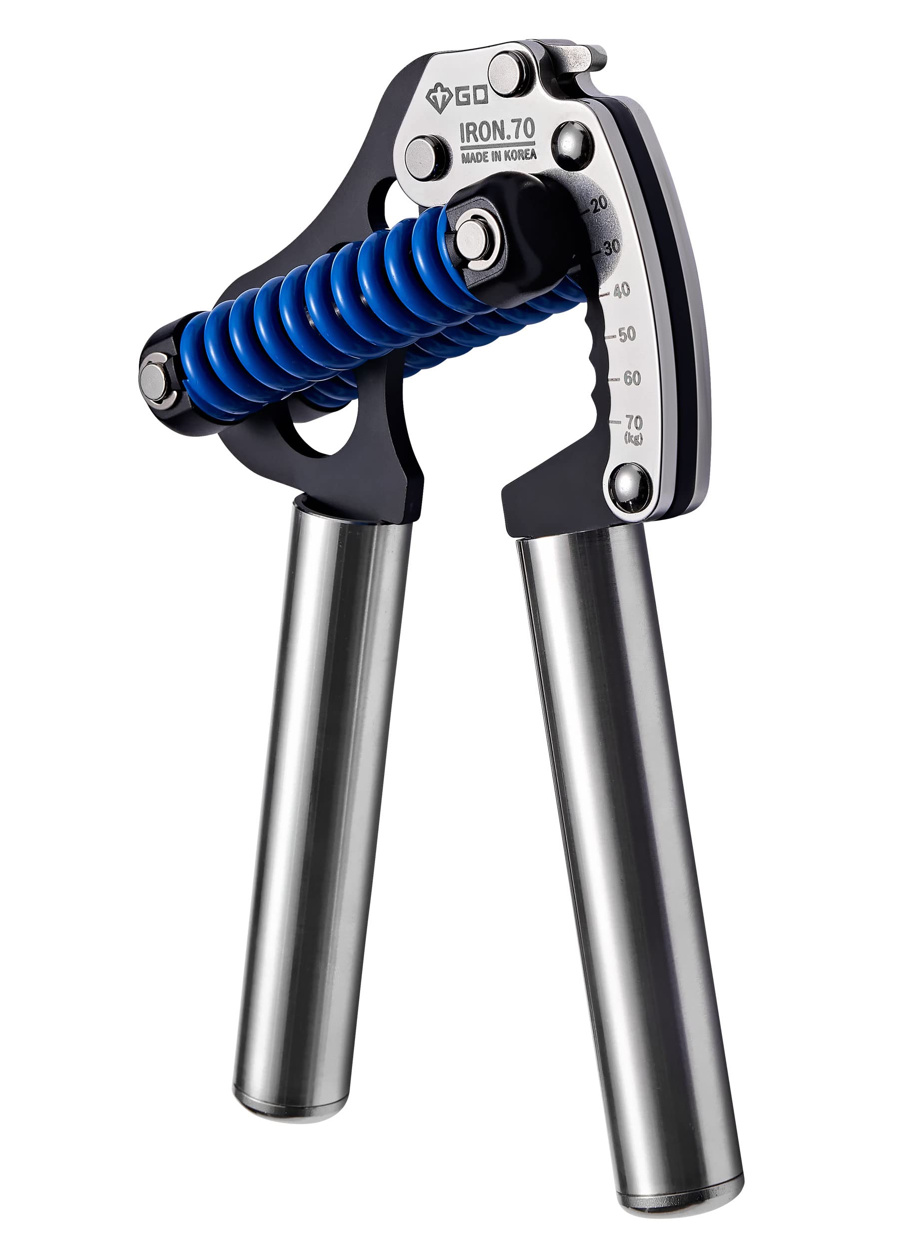 

GD IRON GRIP Adjustable Hand Grip lbs Grip Strength Premium Forearm Strengthening Hand Gripper for Enhanced Grip 70(S) Strengthener, 44-150 Trainer,