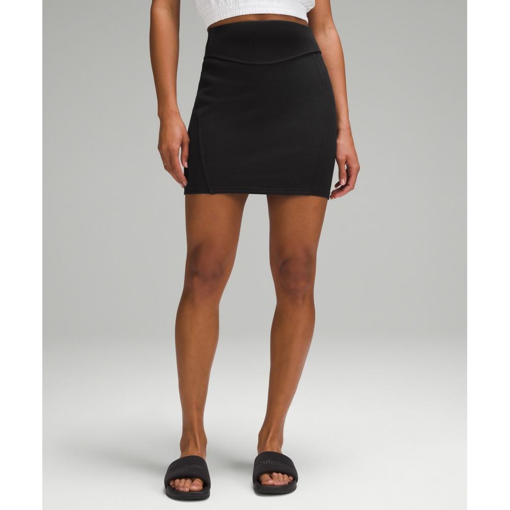

Lululemon Scuba High Rise Mini Skirt Black XS