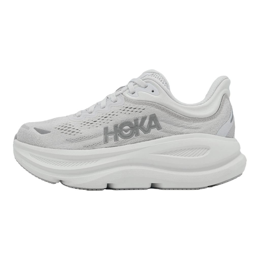 HOKA Bondi 9 Wide Stardust Silver Dámské tenisky Šedé 1162014-SDSTS