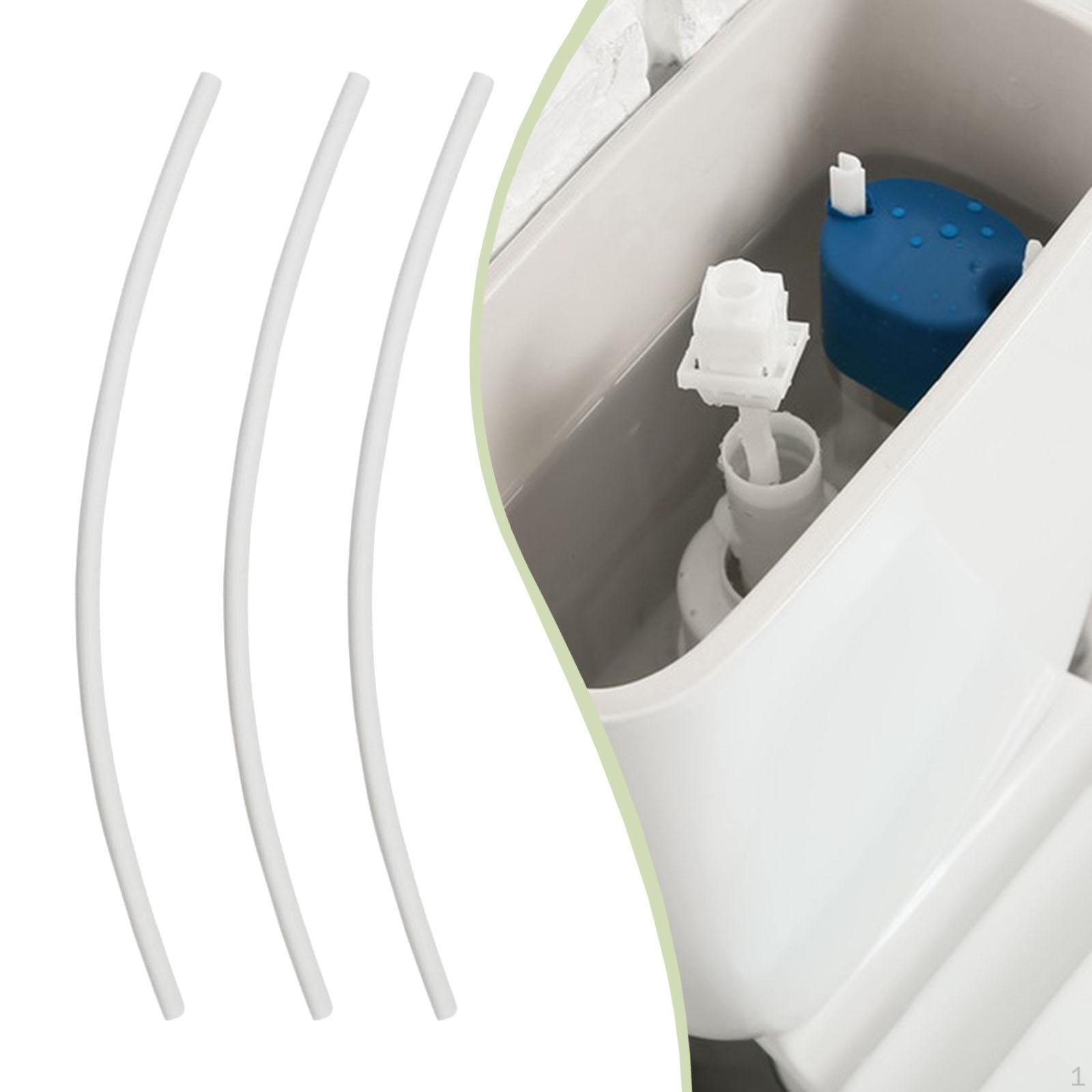 

3 шт. Заправочная трубка для унитаза Заменяет деталь, Высокая производительность, Резиновый шланг длиной 11,6 дюйма для 100 200