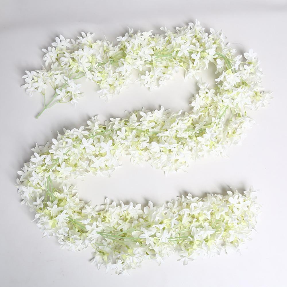 Multicolor Lilac Artificial Flower Photo Props DIY Faux Flower Ornament Flower Wreath Simulation Flower Vine Party Supplies