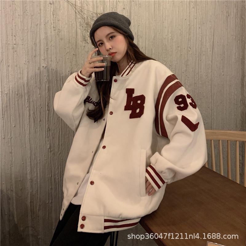 Baseball Jerseys Women's Cardigans Hoodies Jackets Tops