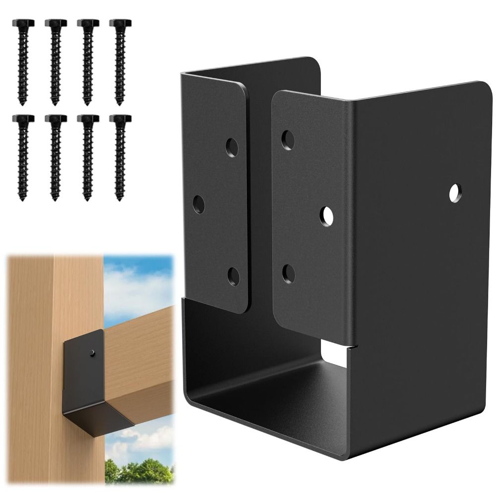 Steel Joist Hanger Heavy Duty Beam Support Bracket Handrail Connectors Deck Construction