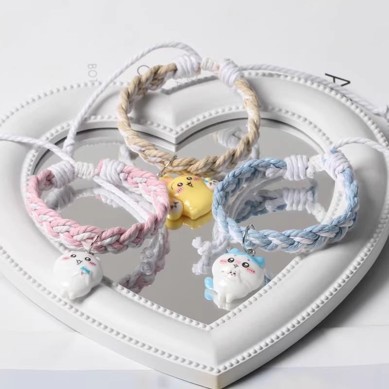 Knitted Magnetic Hand Rope Bracelet for Couples - Best Friend Gift