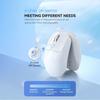 Rechargeable Silent Dual-mode Wireless Mouse with 3-Speed DPI, Macaron Color