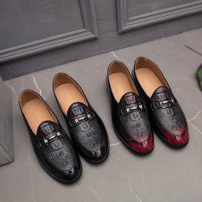 Trending Classic Mens Dress Casual Shoes For Men Oxfords Loafers Leather Formal Footwear Black Wedding Party Male Free Shipping