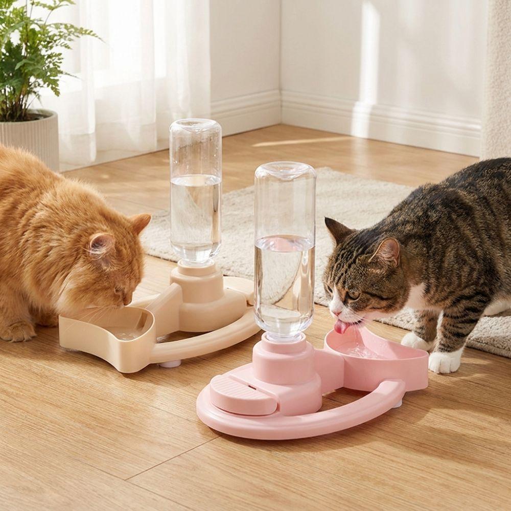 Stable Base Cat Automatic Water Dispenser Large Capacity Pet Drinking Station Travel