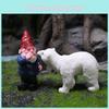 And Polar Dwarf Bear Ornament Garden Micro Landscape Decoration Suitable For Kid