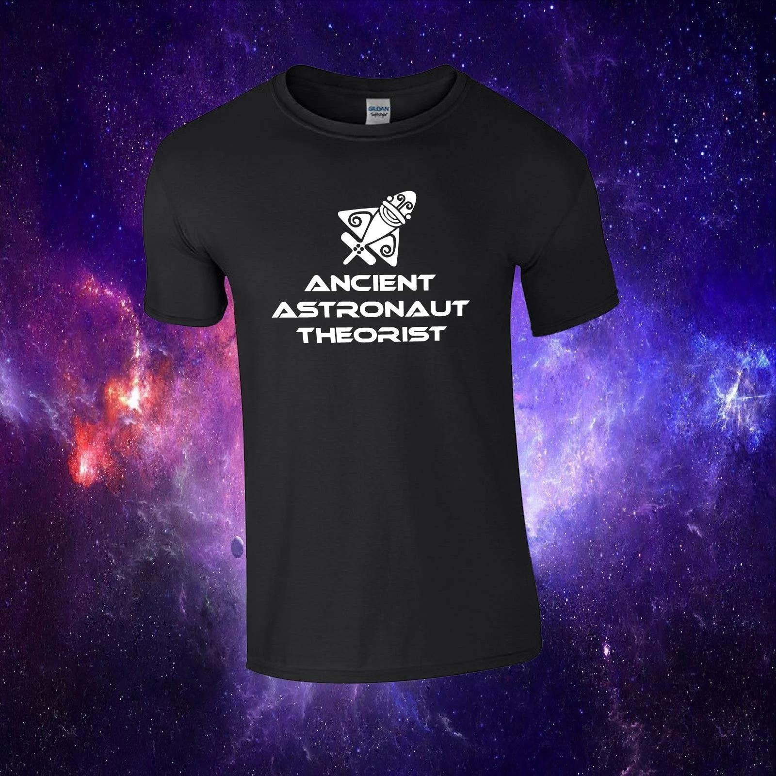 Ancient Astronaut Theorist Alien UFO UAP Gift Adults/Kids Unisex Top T-shirt L