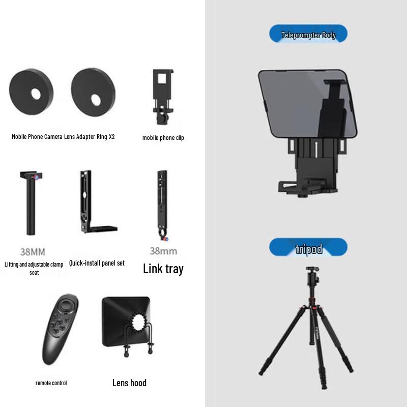 TY-TC350 Portable Phone/Camera Teleprompter Kit