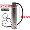 Sewage Level Gauge Sensor with Flange Water Meter Flange Magnetic Flow Sensor for Sewage Liquid Water Level Indicator 0-190 Ohm