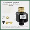 IPX5 Waterproof Water Flow Meter Digital Display Water Consumption Meter  Garden Watering