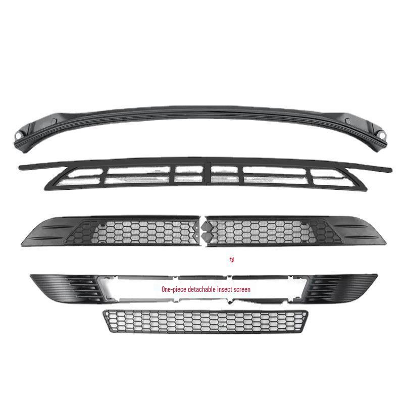 Tesla Model Y & 3 Insect Screen & Water Deflector with Quick Release Button