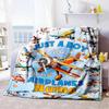 Airplane Enthusiast Customize Your Name Home Blanket Comfortable Soft Lightweight Allseason Multipurpose Blanket For Picnics Sofas Offices Beds Living