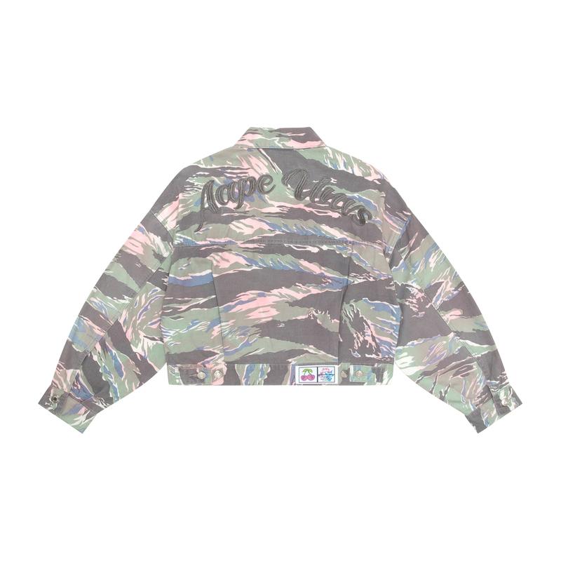 Aape Camouflage Print Cotton Jacket AAPLJW7649XXM